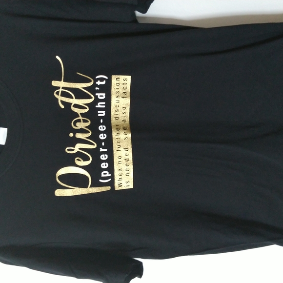 SBC Periodt Short Sleeve Crew Neck Black T-Shirt - Picture 3 of 5